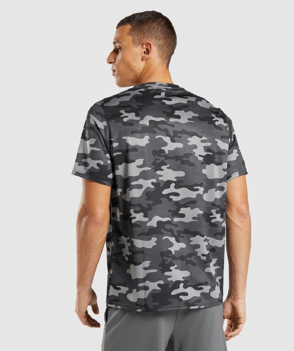 T Shirts Gymshark Arrival Hombre Gris | CO 3443NWY